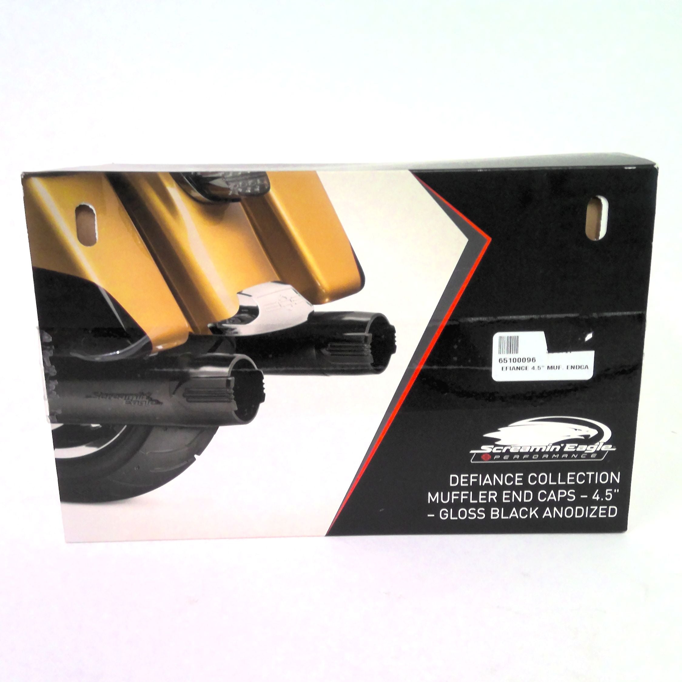 Genuine Harley M8 Touring Defiance Collection Muffler End Cap KIT 4.5