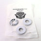 NOS Genuine Harley Set Of 3 Chrome Rear Fender Cup Washers 6450