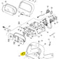 NOS Genuine Harley 1988-1994 Touring  2pc Instrument Panel Grommets 11454