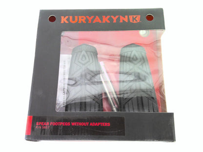 Kuryakyn Spear Foot Pegs Without Adapter 5657 1620-1671