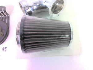 Cobra 2009-2016 Harley Touring Cone Air Chrome Air Filter Intake 606-0100-06