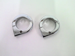 Lazer Star 41mm Chrome Billet Tube Clamps DS282131 LSM048-37541