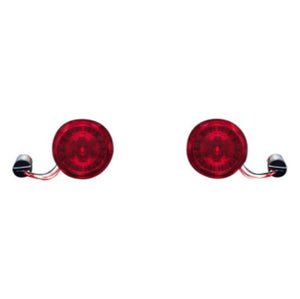 Custom Dynamics 2007+ Harley Rear Turn Signal Insert 1157 Bases Red PB-RR-1157