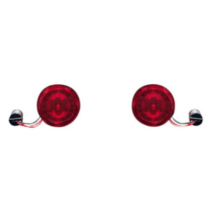 Custom Dynamics 2007+ Harley Rear Turn Signal Insert 1157 Bases Red PB-RR-1157