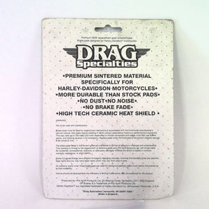 Drag Specialties Sintered Metal Harley 2009-2013 Trike Rear Brake Pads 1721-2456