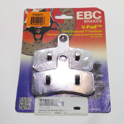 EBC Brakes V-Pads Front Brake Pads 2008-2017 Dyna Softail FA457V