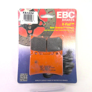 EBC Semi-Sintered "V" Brake Pads 1989-2009 Yamaha 1721-1403 FA123V