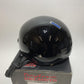 NEW Daytona Helmets Large D.O.T. Skull Cap w/ Inner Shield Black DS8-A-L