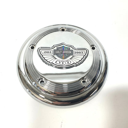 Genuine Harley Twin Cam 100th Anniversary Chrome Air Cleaner Cover Trim 29019-03