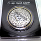 NOS Genuine Harley Checkered Flag Racing Division Challenge Coin 8013509