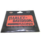 NOS Genuine Harley 4inch Orange Vintage Racing Patch 8013295