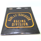 NOS Genuine Harley 4inch Racing Division Patch 8013288