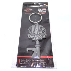 NOS Genuine Harley Willie G Skull Skeleton Key Keychain Bottle Opener PC4539