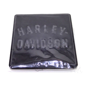 NOS Genuine Harley Minimal Black Rubber Tile Magnet 8013455