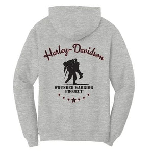 NEW Women Harley-Davidson Wounded Warrior Project Sweatshirt XSmall 96676-23VW