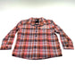 NEW Boys Harley-Davidson Button Up Plaid Shirt Size 4/5 1083256