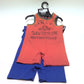 NEW Boys Harley-Davidson Blue/Orange Sleeveless Romper Set Size 9/12M 3062235