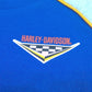 NEW Toddler Harley-Davidson Blue Short Sleeve Racing Shirt Size 2/3T 1072213