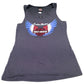 NEW Women Harley-Davidson Patriotic Wings Scoop Neck Gray Tank Medium HT4697GRY