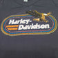 NEW Women Harley-Davidson Studded Eagle Shirt Medium HT4680DGY