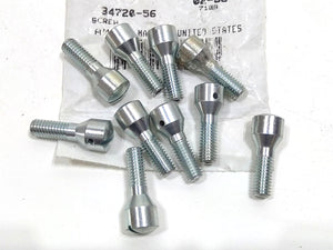 NOS Genuine Harley Panhead 10pc Transmission Housing Vent Screw 34720-56