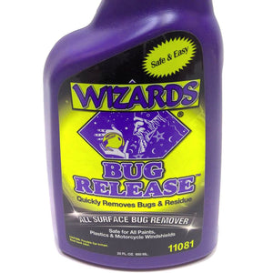 Wizards Bug Release Windshield Cleaner 22 Fl.Oz 11081