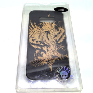 Social Outlaw Co. Eagle Phone Case for Samsung 8 Wood Cut 07002