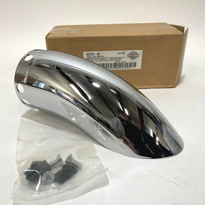 Harley 1985-2016 Softail Touring Chrome 3.5" Turn Out Muffler End Cap 65252-96