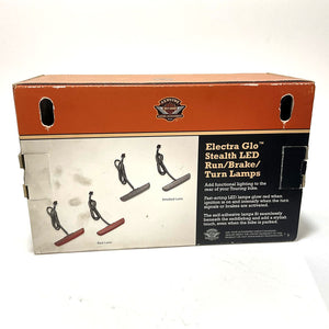 NOS Genuine Harley Electra Glo Stealth LED Smoked Turn/Brake Lights 67800555