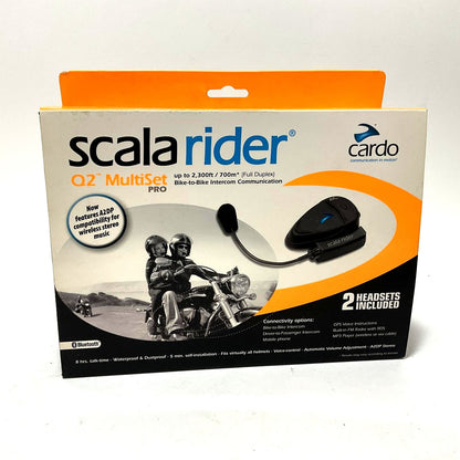 Cardo Scala Rider Q2 Multi Set Bluetooth Intercom 4402-0186