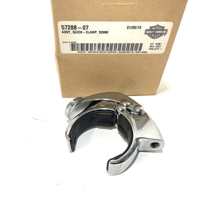 NOS Genuine Harley 52mm Windshield Quick Clamp 57288-07