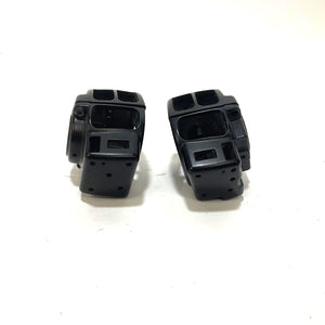 Genuine Harley 1996-2013 Touring Black Hand Control Housings W/Cruise/Radio