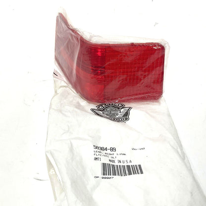 NOS Genuine Harley 1989-2013 Touring Tour Pak Right Tail Light Lens 58384-89