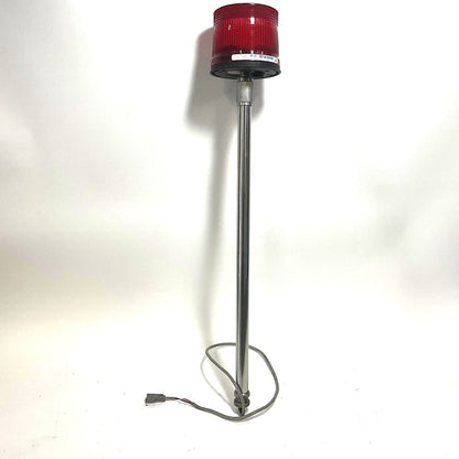 Genuine Harley Whelen Police Red Strobe Pole emergency Beacon Light 67624-88