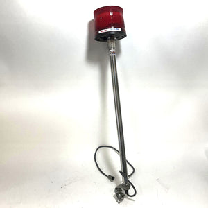 Genuine Harley Whelen Police Red Strobe Pole emergency  Light Beacon 67624-88