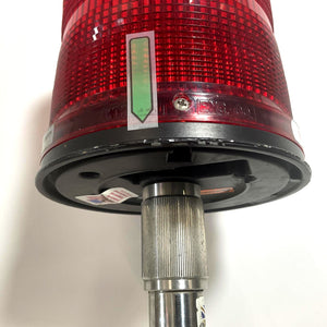 Genuine Harley Whelen Police Red Strobe Pole emergency  Light Beacon 67624-88