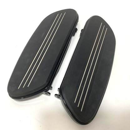 Genuine Harley 1986 Up Touring Black Streamliner Rider Footboards 50501801