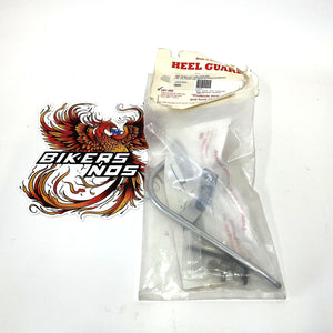 Carl Miles Heel Guard Left Heel Guard For 1984 Up Harley 7899