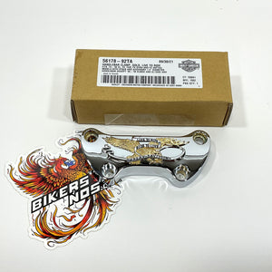 New Genuine Harley 74-06 XL Dyna FLS Live to Ride 1" Handlebar Clamp 56178-92TA