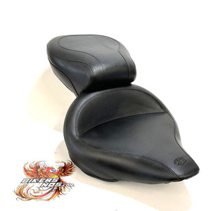 Mustang Wide Touring Seat for Harley Standard Rear Tire Softail 1984-1999 75735