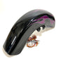 Genuine Harley-Davidson Touring Black W/ Pink/Purple Flame Front Fender 59045-00