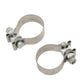 Khrome Werks 1995-2016 Touring Stainless Steel Muffler Clamps 1860-1382 203032