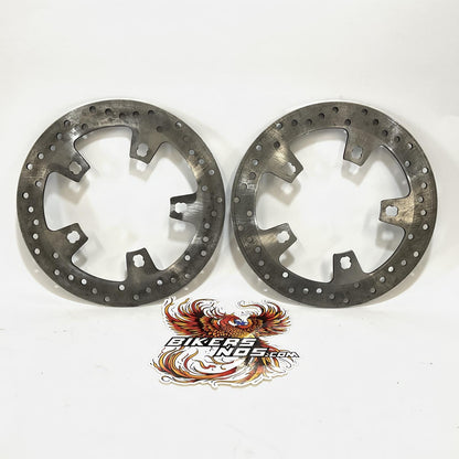 Genuine Harley 11.8" Front Rotors Set 2014 Up Touring 41500017