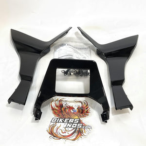 NOS Genuine Harley 2017-2023 FLTRX/S Fairing Spoilers Vivid Black 57001042DH