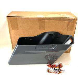 NEW Genuine Harley 2014 Up Touring Right Saddlebag Gunship Grey 90201060EGZ