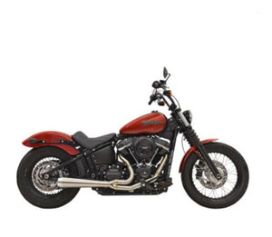 Bassani Road Rage 2:1 2018 up Harley Softail Stainless Exhaust System 1S72SS