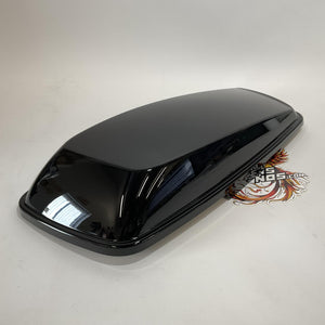 NOS Genuine Harley 2014 up Touring Vivid Black Left Saddlebag Cover 90201055DH