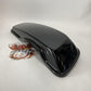 NOS Genuine Harley 2014 up Touring Vivid Black Left Saddlebag Cover 90201055DH