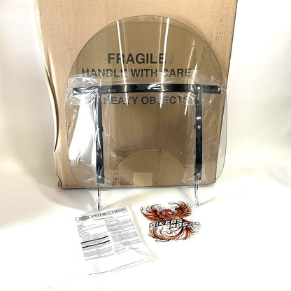 Genuine Harley Freewheeler H-D Detachables 16" Windshield Light Smoke 57400630