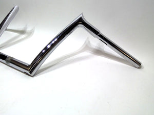 FBI 1-1/4" 10" Chrome Pointed APE Handlebar 2015up Harley Road Glide 906010